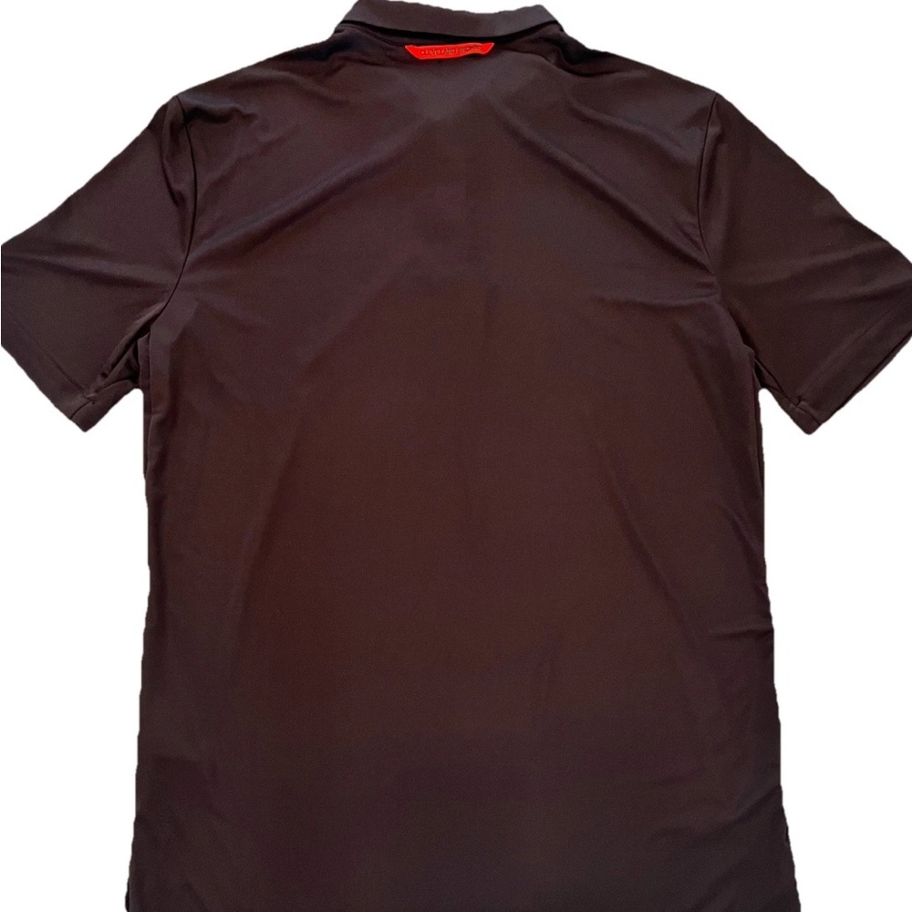 Cleveland Browns Dri-Fit Polo NFL On Field Shirt Brown Nike Mens M - Picture 5 of 10